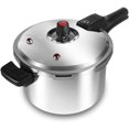 Fast Cooking Barton Stainless Steel 7.4Qt Pressure Cooker Pot with
