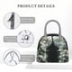 thumbnail image 4 of Disketp Floral Angelic White Wings Bolsa Térmica para Almuerzo, Lonchera con Abertura Amplia y Gran Capacidad, Organizador Reutilizable para Mujeres, Hombres y Adultos, 4 of 6