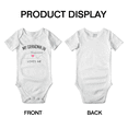 thumbnail image 3 of My Grandma In Tennessee Loves Me Baby Clothing For Boy Girl Bodysuits 6-12 Months, 3 of 5