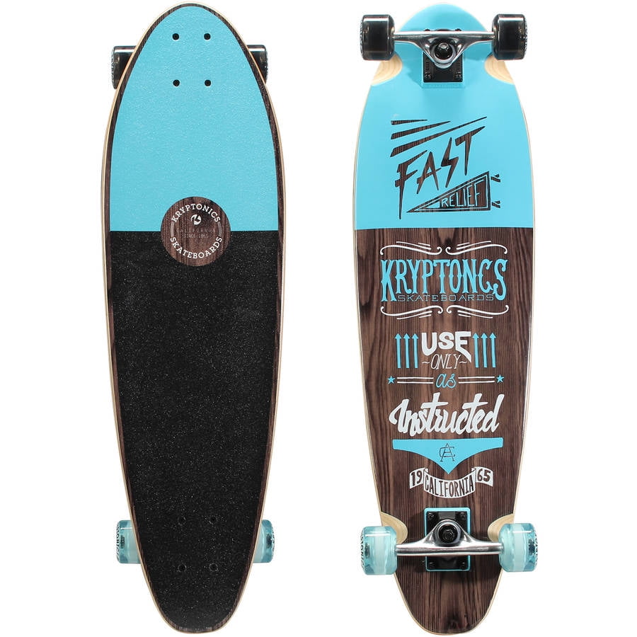 Kryptonics 33" Complete Concave Skateboard (33" x 9.5")