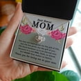 thumbnail image 2 of Best Bonus Mom You May Not Have Infinity Knot Necklace Message Card, 2 of 17
