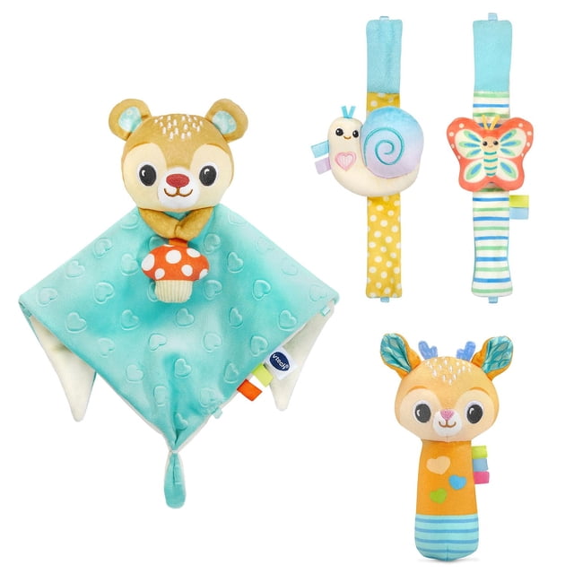 Set de juguetes para bebé VTech Snuggle Jingle Play con sonajeros