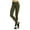 Vert Olive, variante sur LAVRA Leggings Colorés en Spandex pour Femmes - Bleu Ciel