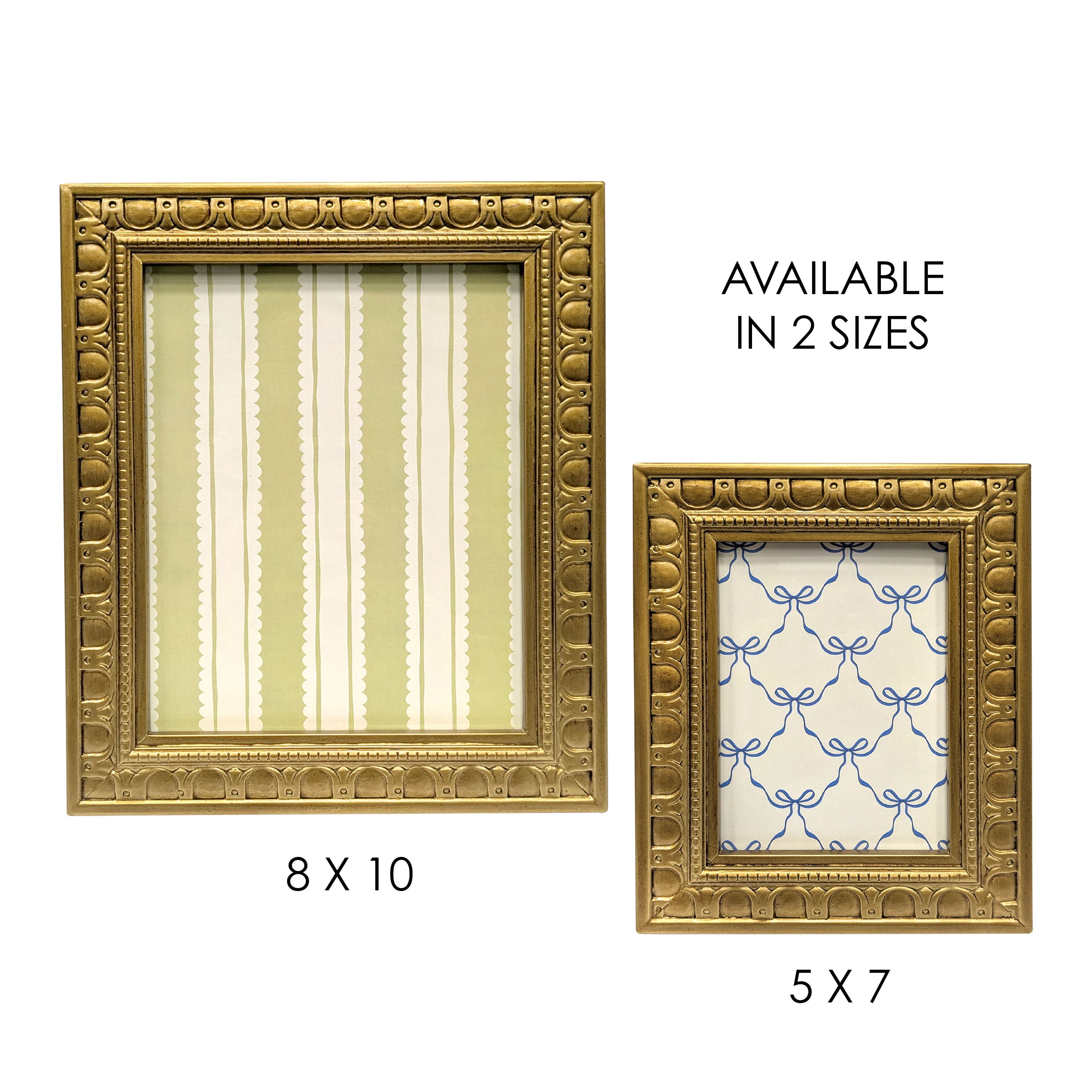 Bradley & Ballard - 5x7 inch Ornamental Arches Tabletop & Wall Photo Frame