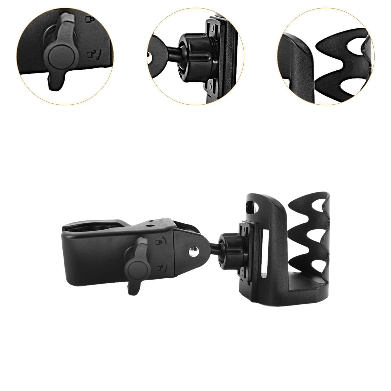 JWQFBC Mic Stand Drink Stand Bottle Holder Microphone Stand with Clip Easy to Use Quick