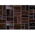 thumbnail image 1 of Ahgly Company Machine Washable Indoor Rectangle Abstract Turquoise Blue Modern Area Rugs, 8' x 12', 1 of 4