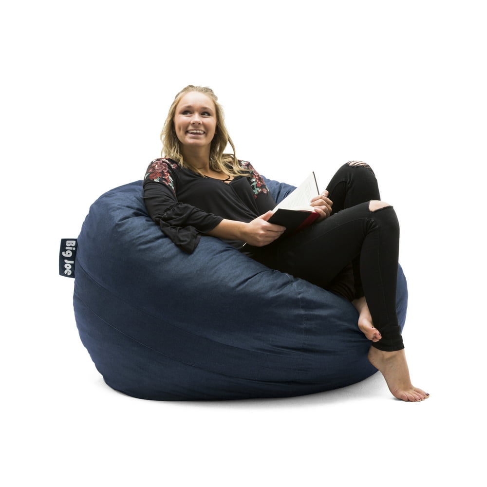 Big Joe Medium Fuf Bean Bag Chair, Multiple Colors - Walmart.com