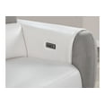 thumbnail image 2 of Global Furniture USA U8520 Blanche White/Gray Fabric F06 Power Reclining Sofa, 2 of 2
