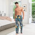 thumbnail image 6 of GZHJMY Dinosaur Pajama Pants for Men, Lounge Pants Lightweight Men Pajama Bottoms with Drawstring Pockets, Christmas New Year Birthday Gifts, Medium, 6 of 6