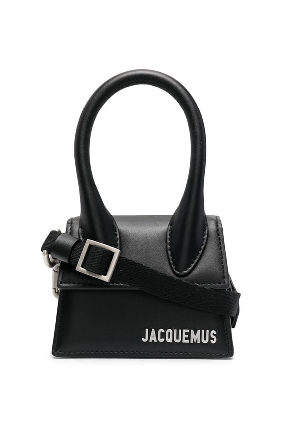 Pre-Owned Jacquemus Le Chiquito Moyen Bag Leather Black Leather Handbag