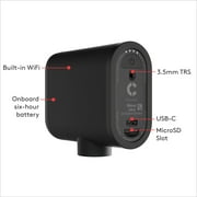 Logitech Mevo Start, Wireless Live Streaming Camera, 1080p HD Video Quality, Intelligent App Control, Stream via LTE or Wi-Fi - Black