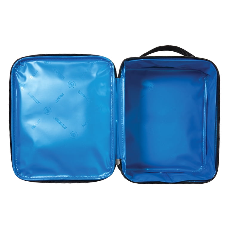 PackIt Hampton Freezable Lunch Bag (Lavender) - ECOFREEZE Tech, Collapsible, Reusable With Shoulder Straps