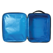 PackIt Freezable, Reusable Upright Lunch Box, Charcoal and Black