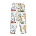 thumbnail image 5 of Sigee Gnome Camping Fishing Print Women's Soft Pajama Pants - Breathable and Comfortable Lounge Sleep Bottoms with Elastic Waistband and Pockets-Small, 5 of 9