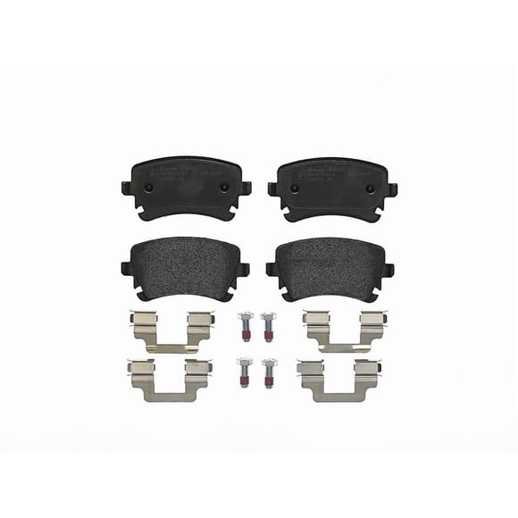 Brembo Brake Pad P85076 FMSI Number D1018-7921; Low-Metallic; Set Of 4; With Hardware