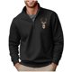 thumbnail image 1 of Blusa y camisa de manga larga con cuello alto para hombre, sudadera con capucha estampada, jersey deportivo con media cremallera, blusa de manga larga con cuello alto para hombre, blusa de poliéster, 1 of 4