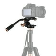 thumbnail image 2 of Ball head,1/4 Screw Mount With Pan Bar Dslr Camera Head With Pan 3/8 Screw Dslr Video Head Support Panoramic 1/4 Screw Dslr Monopod Max. Load Head Head With Camera Monopod Ainn, 2 of 6