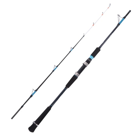 BIMZUC Deep Sea Offshore General Carbon Fishing Rod Luminous Spinning Rod Anti-Entanglement 1.65m / 5.4ft (64.96 inches) White
