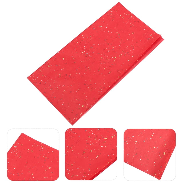UPGRATOR Papel Rojo Para Envolver Regalos Y Ramos De Con Uso Práctico En Manualidades
