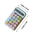 thumbnail image 3 of B Calculator Portable 10 Digit Solar Battery Powered Small Basic Desk Calculator For Office School Students Financial 6X4 Inch, 3 of 5