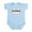 Sky Blue, variant on CafePress - Future Runner Infant Bodysuit - Baby Light Bodysuit, Size Newborn - 24 Months