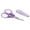 Option-002, variant on 1Pcs 3.2 Inch High Precision Detail Scissors Set, Sharp Straight Tips for Paper Cutting Scrapbooking Sewing Crafting, Stainless Steel with Protective Cover (Jelly)