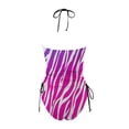 thumbnail image 4 of YDLCAFD Easter Women's Two Piece Irregular Print Swimsuit Tankini Swimsuit Set 2, 4 of 5