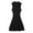 Black, variant on Antinious Ladies Summer Dress,Elegant Dresses for Women,Casual Dresses for Women Backless Solid Sleeveless Round Neck Maxi Dresses,Black,XS