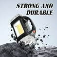 thumbnail image 6 of HIBIBUD Flashlights High Lumens,Seven Light Sources Rechargeable Flashlights,Front and Rear Dual Lights Flashlight Camping,Silver2, 6 of 7