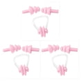 thumbnail image 2 of bedienty Silicone Waterproof Nose Clip Swimming Earplug Portable Ear Protector Pink 3Set, 2 of 6