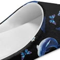 thumbnail image 5 of Psesaysky Blue Dolphins Print Indoor Slippers for Women Lightweight House Bedroom Closed Toe Warm Slipper Shoes Trendy Gift Slippers, Size 12-13, 5 of 6
