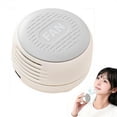 thumbnail image 1 of Lttoisl Portable Rotating Clip-on Waist Fan, Bladeless Mini Cyclone Air Circulator, Three Speed Personal Cooling Fan for Outdoor Travel & Work, Creamy White, 1 of 8