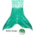 thumbnail image 5 of 3Pcs Mermaid Tails compatible Swimming compatible Girls Swimsuit Princess Bikini Costume Bathing Suits Set compatible Kids Gift_Gift Of G, 5 of 5