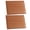 Brown, variant on Credit Card Wallet, Super Slim Card Holder, Genuine Leather Wallet for Man and Women with 6 Card Slots and 1 Pocket