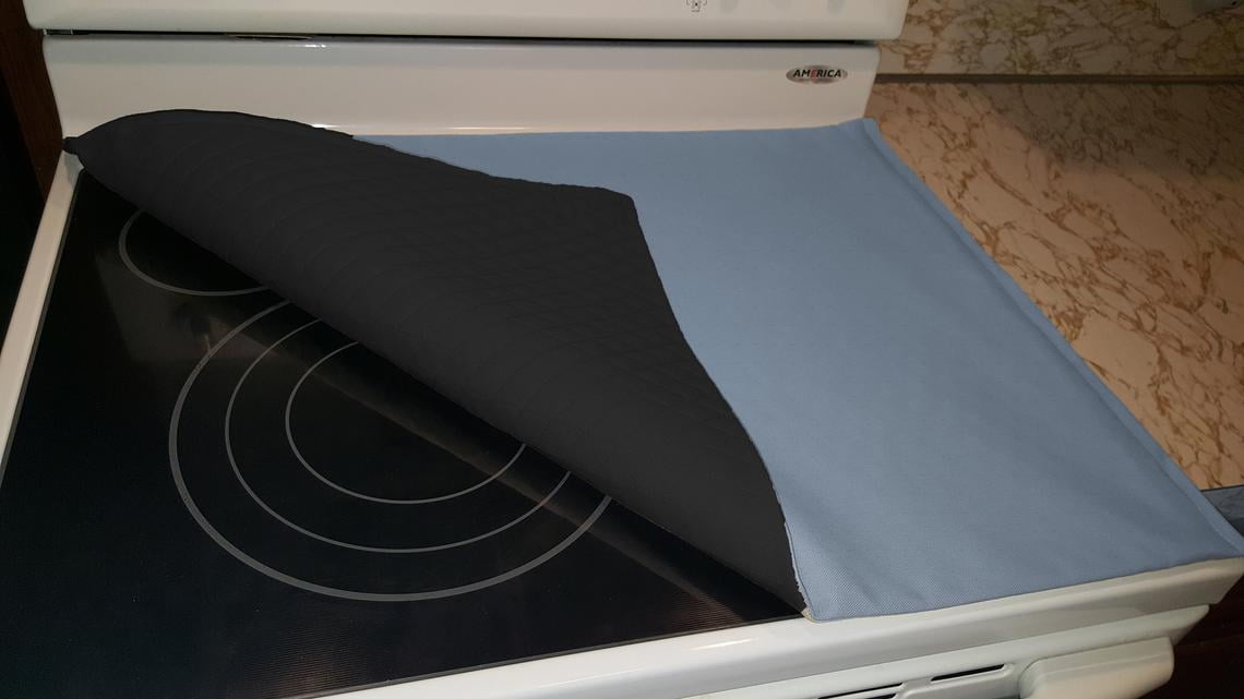 Canvas Cover & Protector for Glass /Ceramic Stove Top Cook Top by
