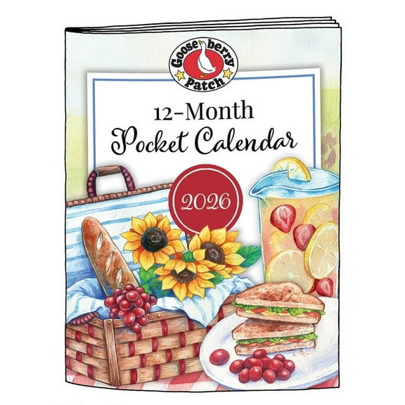 Gooseberry Patch Calendars 2026 Gooseberry Patch Pocket Calendar, (Paperback)