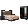 thumbnail image 1 of Recamara Kessa Muebles  Milan Chocolate, 1 of 3