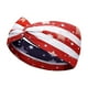 thumbnail image 2 of RKSTN patriotic headband Flag Headband Style Streak And Star Art Print Back Elastic Hair Accessory Knotted Bandana Extra Long Hair Elastic Orchestra One Size, 2 of 8