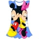thumbnail image 1 of 2023 año nuevo estilo moda novedosa lindo Minnie costura vestido pura mujer bebé dibujos animados estampado Mini rodilla kirt con volantes petals7T Gao Jinjia LED, 1 of 2