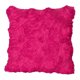 thumbnail image 1 of Funda de almohada de satén con flores, sofá, silla, funda de almohada, funda de cojín decorativa para el hogar, rosa roja seitruly HA7457-01B, 1 of 6