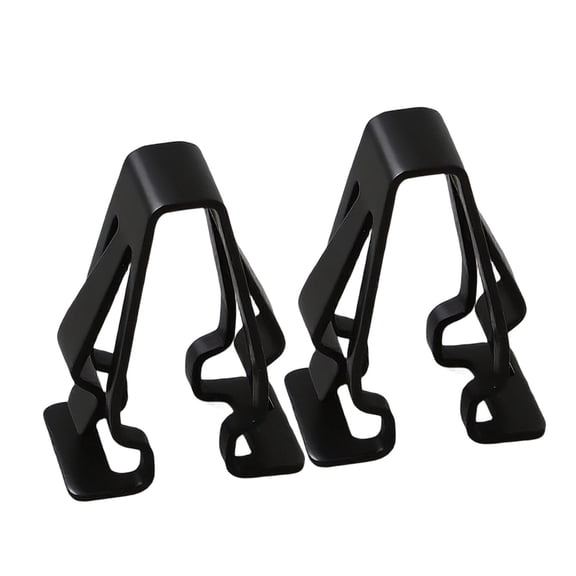 Pair LH or RH Sun Visor Clip Retainer Black for 2015-2022 Ford Edge Mustang
