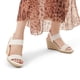 thumbnail image 5 of Sandalia DREAM PAIRS SDPW222W Blanca con Plataforma y Cuña de 8 cm, 5 of 6