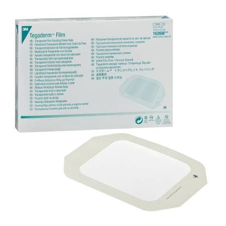 Suresite Transparent Film Dressing - Tegaderm Transparent Film Dressing ''1-3/4 x 4 , 1 Count '' 6 Pack