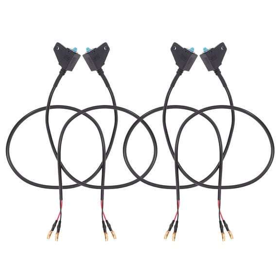 4pcs Motorcycle Brake Light Switch Waterproof Wire Universal Foot Brake Switch for Motorcycle Repair