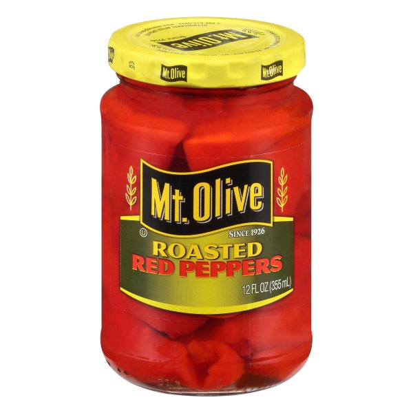 Mt. Olive Roasted Red Peppers, 12 fl oz