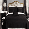 Luxury Checkered Quilted Wrinkle-Free 4-6 Piece Soft Durabl Coverlets Set
