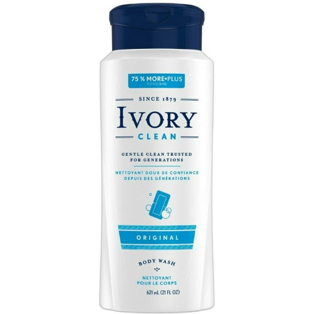 Ivory Body Wash, Original, 21 oz (Pack of 2)