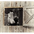 thumbnail image 2 of Sommers, Mindy 21x20 Black Ornate Wood Framed with Double Matting Museum Art Print Titled - Best Friends, 2 of 4