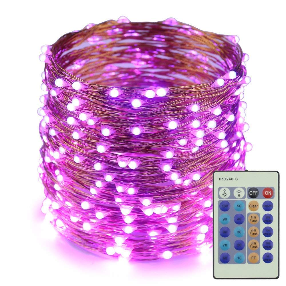 ErChen Dimmable LED String Lights,ER CHEN(TM) 100Ft 300 LEDs Copper