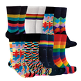 thumbnail image 2 of Calcetas LGBT Arcoíris Pride Colores Moda 10 Pares Mad Socks Calcetines vestir divertidos, 2 of 3